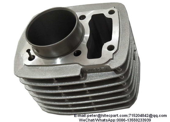 کیفیت  Silver Motorcycle Engine Block CB125 / KYY125 Dia.52.4mm Precise Machining Size کارخانه